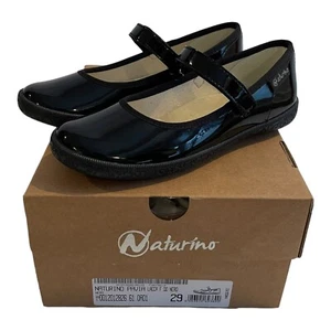 Naturino Pavia Mary Jane Ballerinas Patent Strap 12 Girls - Picture 1 of 8