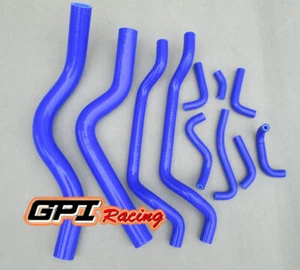 Manguera de radiador de silicona AZUL PARA MITSUBISHI ECLIPSE DSM 1G GSX/GST 4G63T 89-94 - Imagen 1 de 12