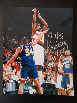 Jermaine O'Neal Autographed 8" X 10" Photograph (#4) - Image 1 of 2