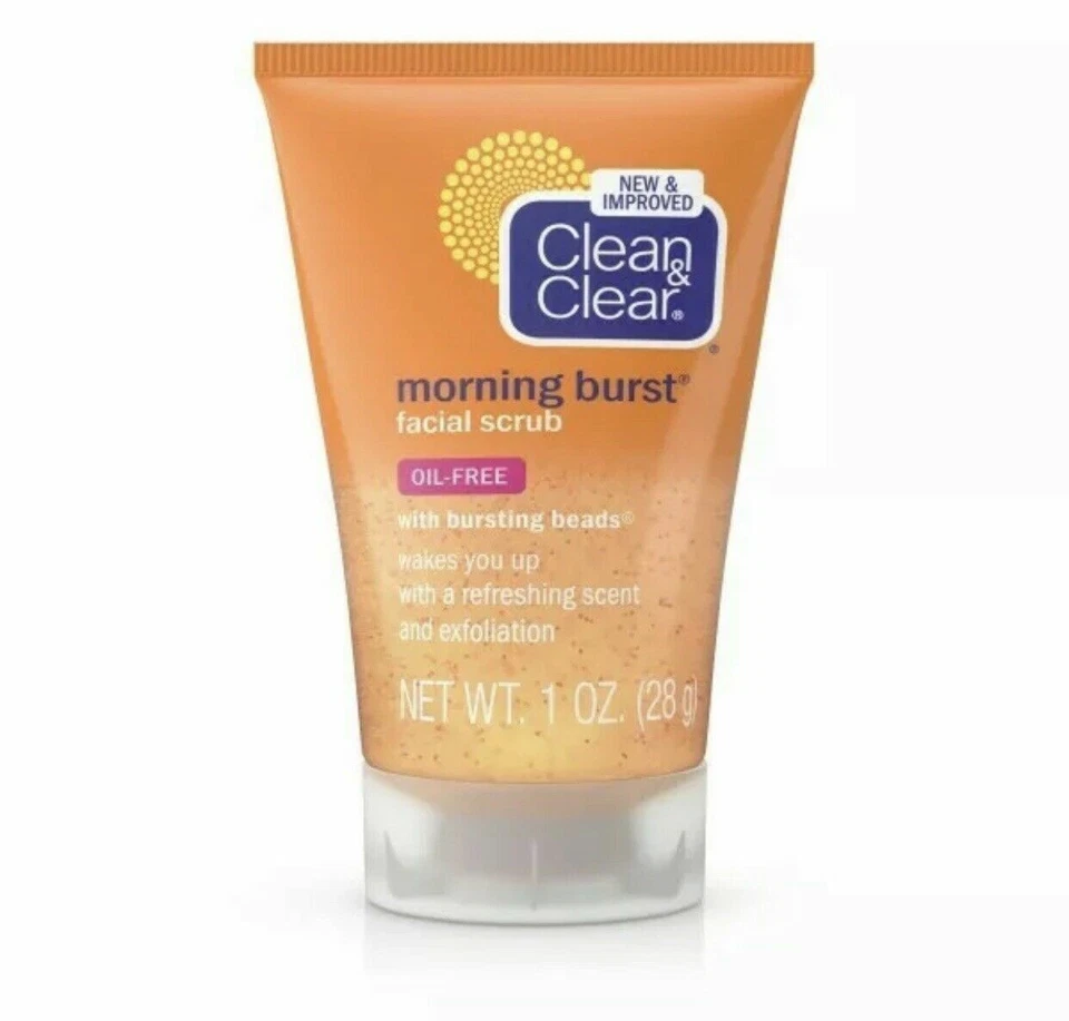 Clean & Clear Morning Burst Facial Scrub For All Skin Types 1 Oz  - #N - Image 1 of 1