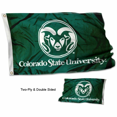 Colorado State Rams Banner Flag CSU Double Sided Cover
