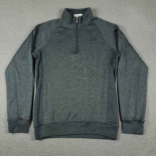 VETEMENTS Maglione Under Armour uomo taglia small grigio pullover 1 4 zip felpa