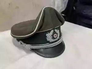 WWII German Army Infantry Officer’s Visor Cap Schirmmütze replica - Picture 1 of 6