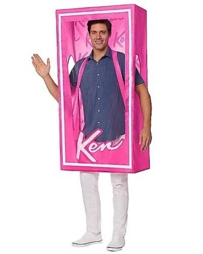 Barbie La Película Hombre Adulto Ken Muñeca Caja Espíritu Halloween Disfraz Talla Única Foto 1 de 1