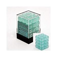 Dice Block with 36 d6 Frosted Teal w/white (US IMPORT)