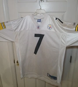 Pittsburgh Steelers Trikot Ben Roethlisberger #7 weiß Reebok On Field XL - Bild 1 von 6