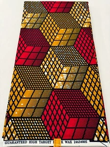 Polyester hochwertiges Design -Monoblock- rot, schwarz, braun, weiß - Bild 1 von 4