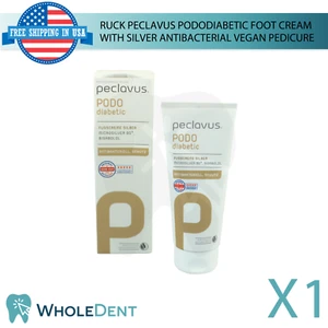 Crema para pies diabéticos Peclavus PODO con pedicura vegana antibacteriana plateada - Imagen 1 de 7