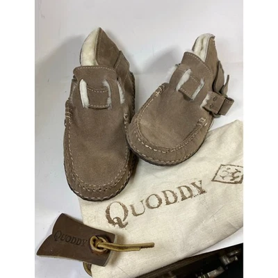 Bota Quoddy Ring camurça pele de carneiro forrada marrom 9,5W - Imagem 1 de 4