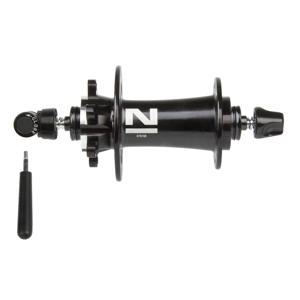 Buje Delantero D791SB/A 4 en 1 QR 5X100Mm 24 Agujeros Disco Negro 326418 NOVATEC Moz Foto 1 de 1