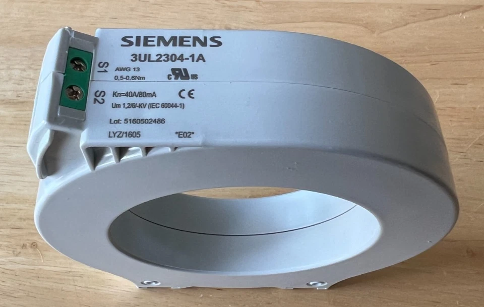 SIEMENS 3UL2304-1A Residual-current transformer