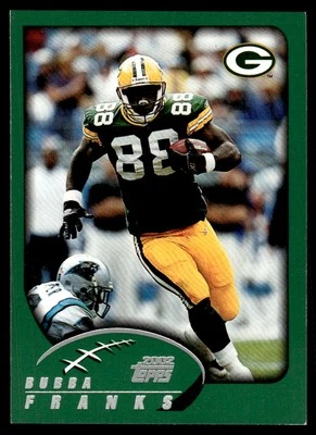 2002 Topps Bubba Franks Green Bay Packers #125 - Image 1 of 2
