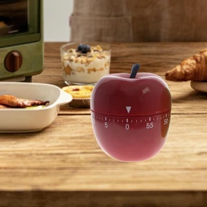 Cute Kitchen Timer Fruit Shaped Alarm Timer Manual Countdown Reminder Alarm Wind - Picture 1 of 12