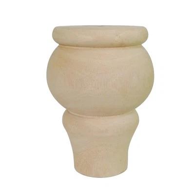 Patas para muebles de madera maciza, juego de 4 - pies de moño para sofá, silla, sofá de dos plazas, Ott... Foto 1 de 4