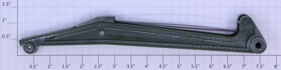 Lionel 2660-10 Dark Green Crane Boom
