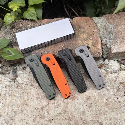 Handle Carbon Fiber Handle steel high-hardness portable EDC folding knife 008