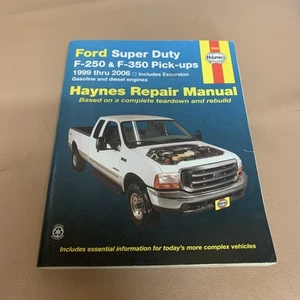 HAYNES Ford Super Duty F250 F350, Excursion 1999-2006 Service Manual 36060 - Picture 1 of 3