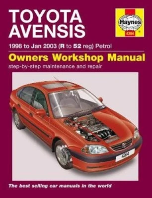 Toyota Avensis Petrol (98 - Jan 03) Haynes Repair Manual by Haynes Publishing - Immagine 1 di 2