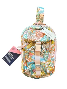 Vera Bradley Utility Sling Backpack Rain Forest Canopy Belt Bag New W/Tags READ - Picture 1 of 21