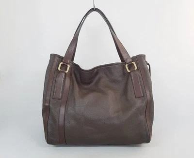 Bolso de hombro de cuero A Testoni 372644119 Foto 1 de 4