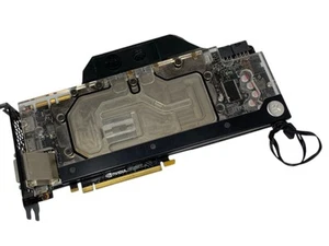 Nvidia GeForce GTX 1080 Ti mit ek wb waterblock Wasserkühlung Ersatzteilspender - Bild 1 von 4
