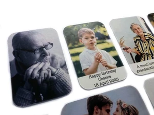 Personalised Photo Memorial Wallet Card - Full Colour Photo + Your Message - Picture 1 of 2
