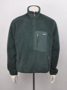 Patagonia Retro X vintage fleece jacket made in USA GREEN M - Picture 1 of 10