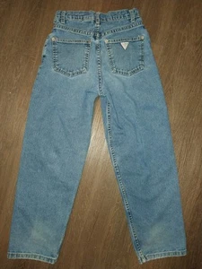 Vintage GUESS Jeans Girl's Size 10 Denim Pants - Picture 1 of 8