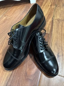 Cole Haan Größe 10,5 D Glattleder schwarz Lexington II Schuhe C02701 - Bild 1 von 12