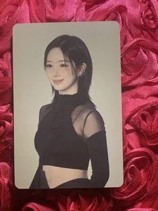 Haewon NMIXX KPOP Forward Idol Girl Goddess Photo Card Black - Picture 1 of 2