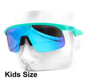 Oakley Youth Fit Sunglasses OJ9010-1923 Resistor XS Teal Prizm Blue Kids Size - Picture 1 of 11