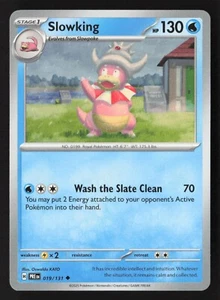 Pokemon TCG Slowking 019/131 -Prismatic Evolutions - Regular Non-Holo Card - Picture 1 of 2