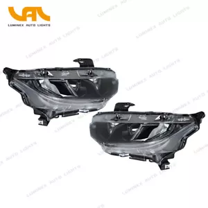 Factory Projector Headlight For Honda Civic 2016-2021 Black Headlamp Right+Left - Picture 1 of 15