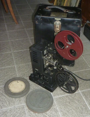 Siemens Vintage Filmprojektor 16mm Lens/Objektiv Kinon Superior I , im Koffer - Bild 1 von 4