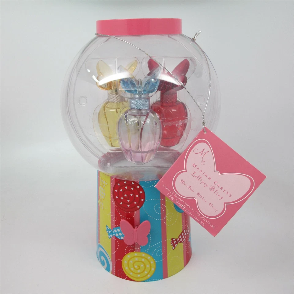Juego LOLLIPOP BLING de Mariah Carey: spray EDP de 1,0 OZ (Mine Again, cinta, miel) Foto 1 de 1