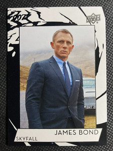 2019 Upper Deck James Bond Collection Daniel Craig #150 - 007