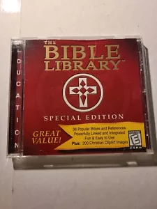 Bible Library Special Edition CD-ROM 36 Popular Bibles References Very Good - Picture 1 of 5