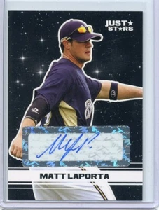 2008 Just Minors Stars Black Edition Matt Laporta Autograph #ed 20/25 - Picture 1 of 1
