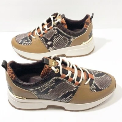 Zapatillas deportivas Michael Kors estampado de serpiente talla 8,5 Foto 1 de 4