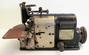 Antique MERROW Co. 60 WK Industrial Belt Drive Overlock Sewing Machine 1920's - Picture 1 of 12