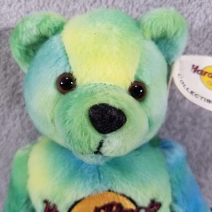 "Juguete de peluche Hard Rock Cafe frijoles Nassau Bahamas Monty Beara 8" - Imagen 1 de 9