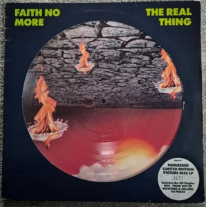 Faith No More – The Real Thing - Numbered (2677) Picture Disc - VG+/NM Condition - Picture 1 of 13