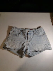 BONGO Denim Jean Shorts Womens Size 7 Blue Light Wash - Picture 1 of 5