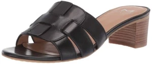 Marc Fisher LTD Debora Cuero Negro Talla 9 - Imagen 1 de 8