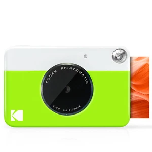 KODAK Printomatic Digital Instant Print Camera Uses Zink 2x3" Photo Paper, Green - Picture 1 of 6