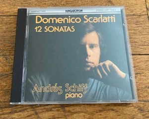 Domenico Scarlatti 12 Sonatas ANDRAS SCHIFF Piano (CD, 1977) Hungaroton RARE - Picture 1 of 3
