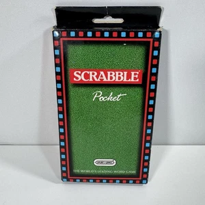 Vintage Scrabble Pocket Spear’s Games Travel Game From 1992 Complete - Picture 1 of 16