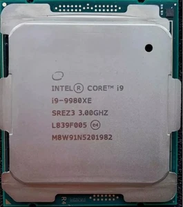 Intel Core i9-9980XE LGA-2066 X299 CPU Processor SREZ3 18-Core 36-Thread 3.0GHz - Afbeelding 1 van 2
