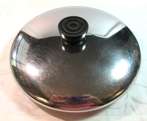 Revere Ware 1801 *CUBIERTA DE TAPA DE REPUESTO* Llanta inferior de acero inoxidable de 8 pulgadas - Imagen 1 de 5