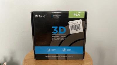 Inland 3D Printing Filament PLA Black 2.85mm 2.2lbs - Image 1 of 2
